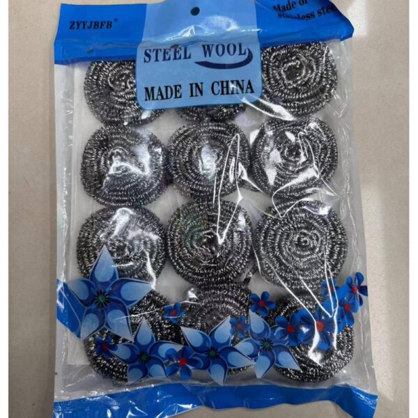 STEEL WOOL 12 PCS